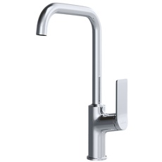 Кран MIXLINE ML24-032 "Unito" высокий излив, хром, боковая ручка