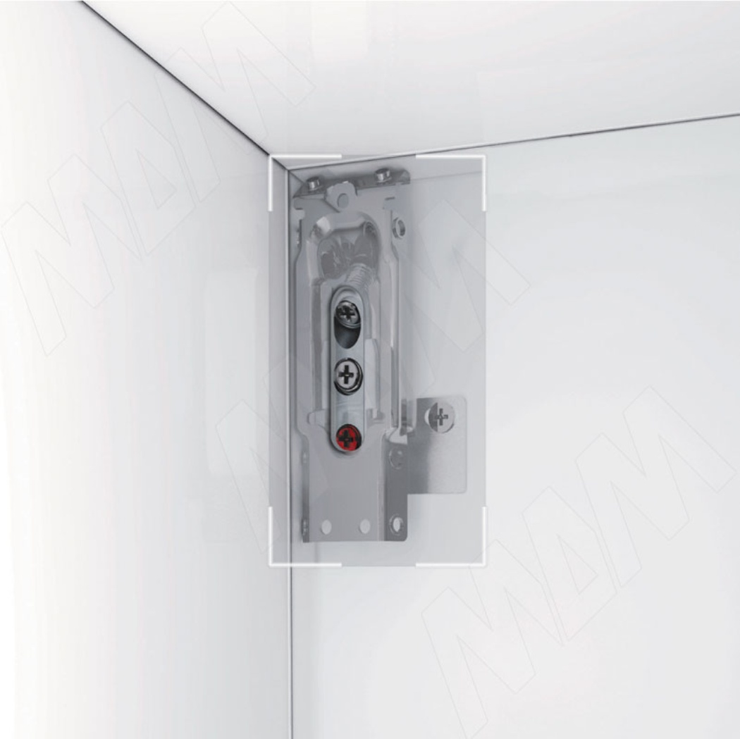 Libra h6 скрытый мебельный навес с креплением на штоки d15