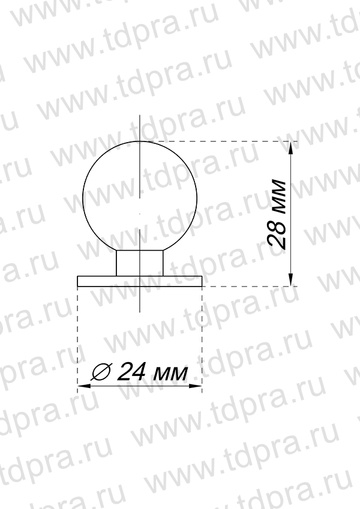 Ручка-кнопка сатин никель RC006 SN (Изображение 2)