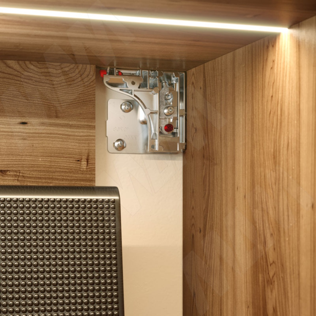 Libra h6 скрытый мебельный навес с креплением на штоки d15