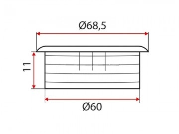 Кабель канал INOX PM-LBFI60.144 G06  (Изображение 3)