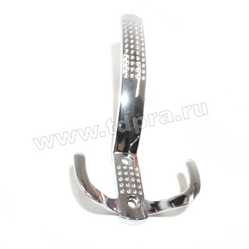 Крючок трехрожковый хром Z355 (Изображение 1)